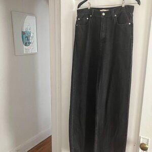 Levi's High Loose Black Jeans